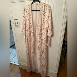 Free People Intimates First Blush Medium Robe